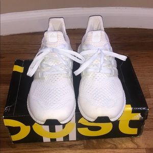 Adidas Ultra Boosts (white on white)